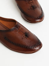 Delco Leather Slip-Ons