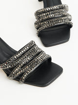 Delco GlitterGlow Kitten Heels