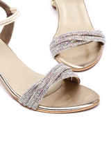 Starry Night Delco's Kitten Heel Sandal