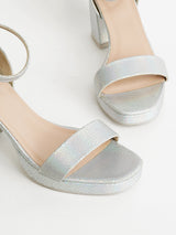 Delco Fancy Block Heel Sandals