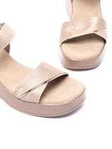 Stride in Style: Delco's Platform Sandals