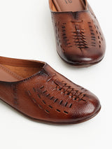 Delco UrbanEase Leather Flats