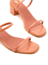 Delco Block Heel Slip On