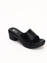 Casual Elegance Muse Block Heel Slip-Ons