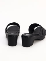 Casual Elegance Muse Block Heel Slip-Ons