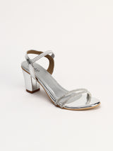 Elegant 3-Inch Block Heel Evening Sandals