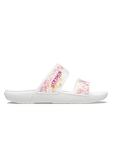 Crocs Mens Classic Tie Dye Graphic Sandal