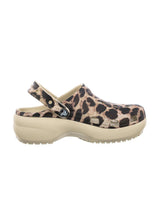 Crocs Ladies Classic Platform Animal Remix Clog W