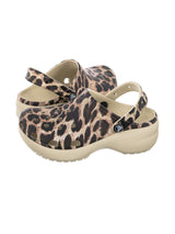Crocs Ladies Classic Platform Animal Remix Clog W