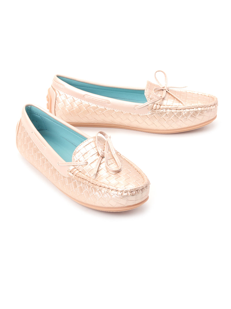 Delco Womens Pu Flat Loafers