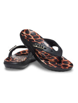 Crocs Ladies Classic Crocs Animal Remix Flip