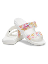 Crocs Mens Classic Tie Dye Graphic Sandal