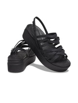 Crocs Ladies Crocs Brooklyn Strappy Low Wedge W