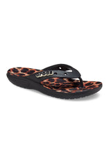 Crocs Ladies Classic Crocs Animal Remix Flip