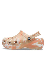 Classic Platform Marbled Clog W