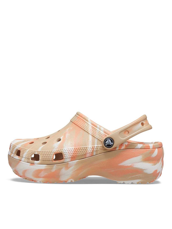 Classic Platform Marbled Clog W