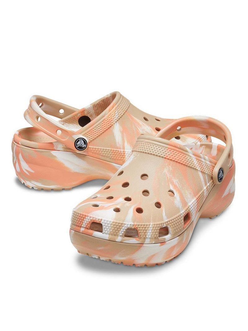 Classic Platform Marbled Clog W