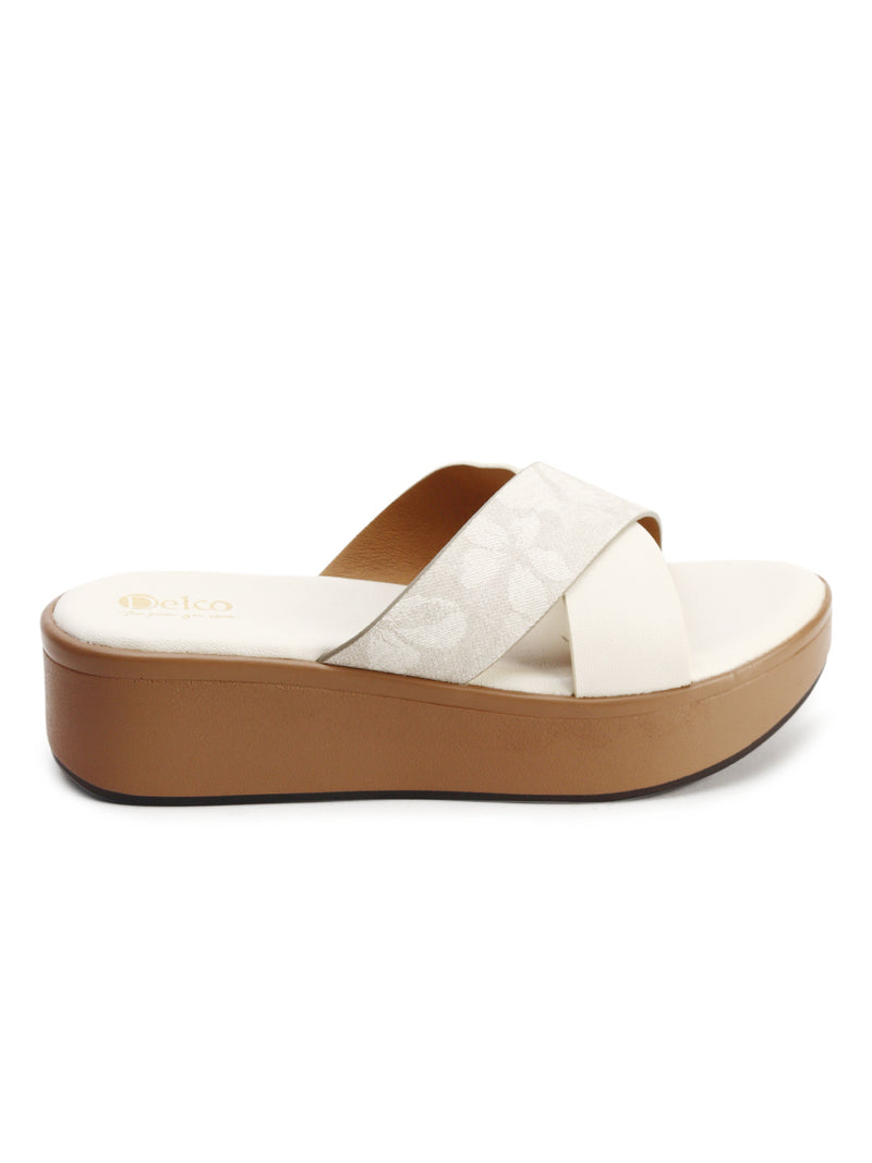 Chic Comfort Platform Slip-Ons