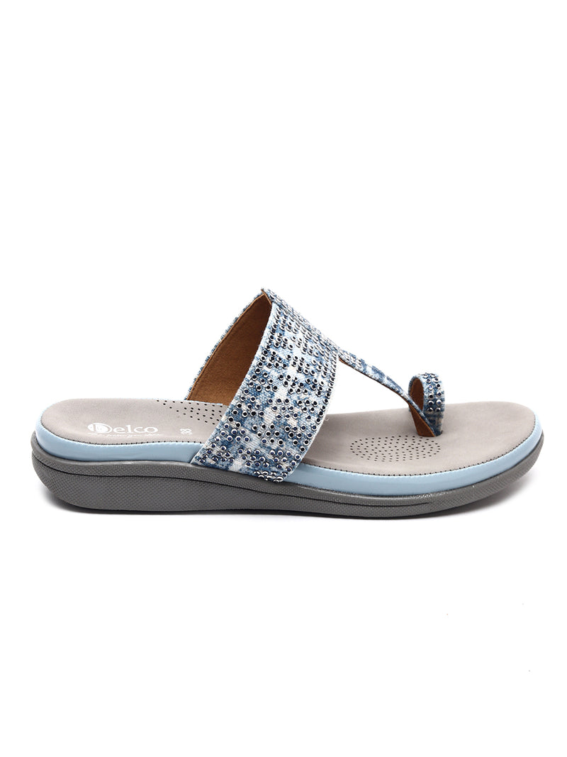 Stylish Stone Slip-On Chappals