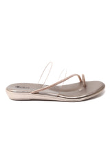 Transparent Slip-On Flat Chappals