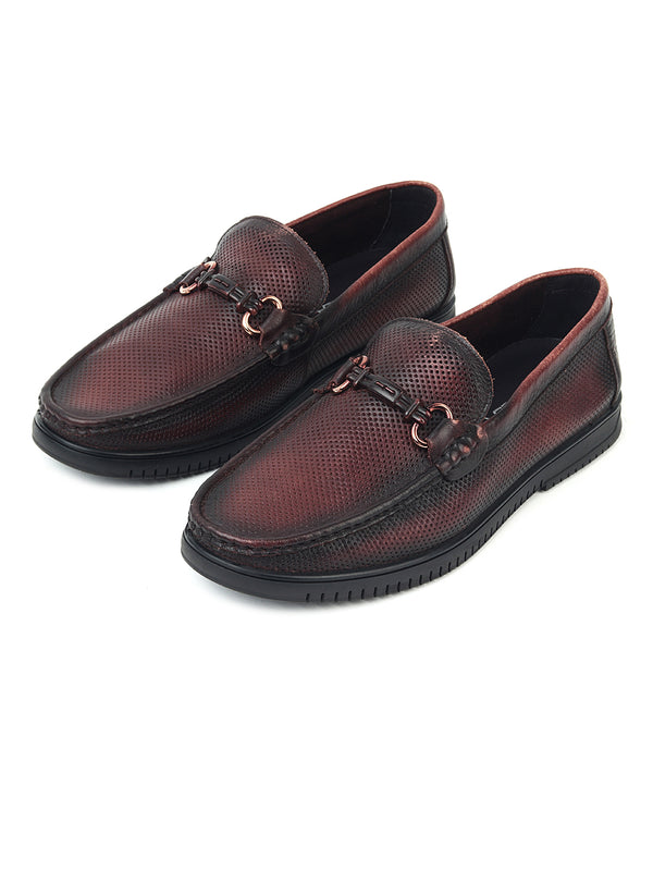 Delco Men Timeless Leather Moccasin