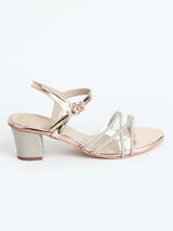 Delco Glamorous Block Heel Sandals