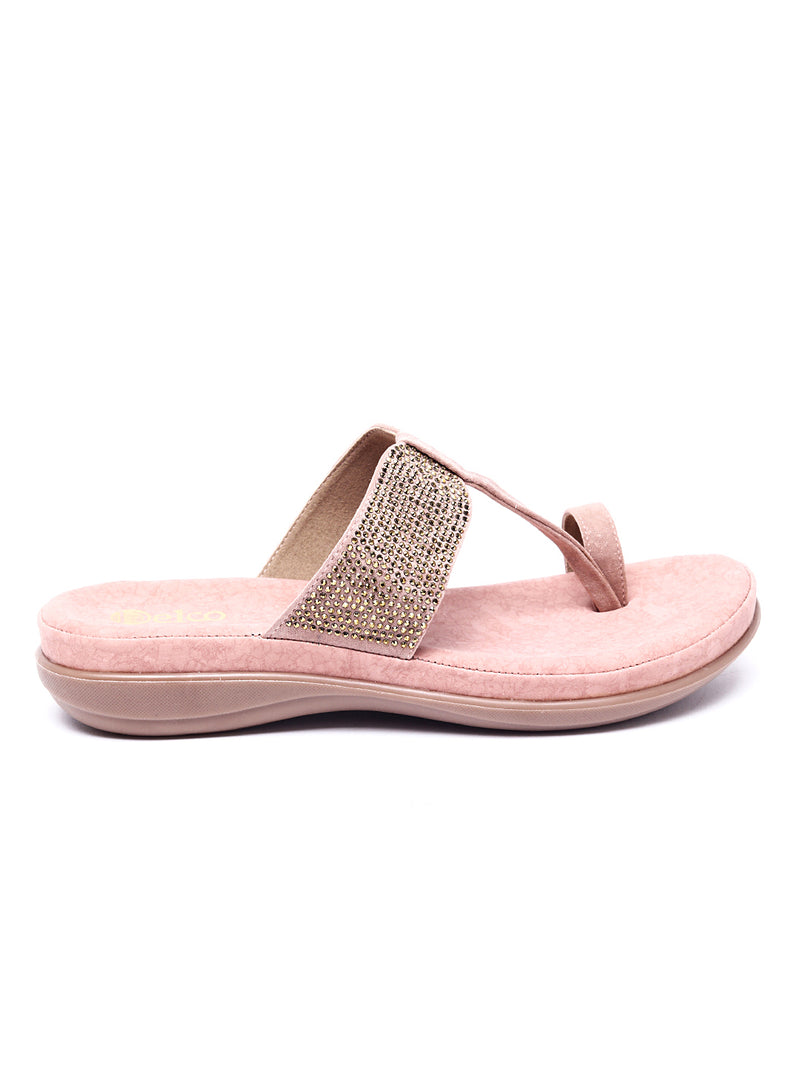 Starlight Stroll: Delco Suede Fancy Chappal