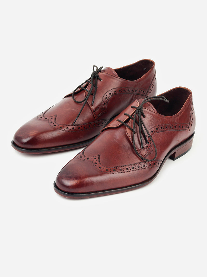 Delco Men Classic Leather Derby