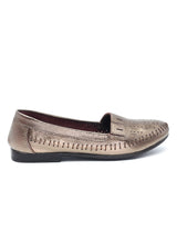 Delco Leather Flat Casual Pull ons