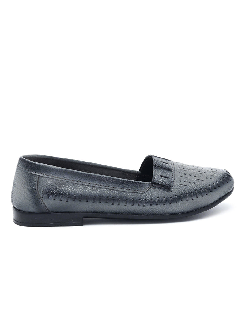 Delco Leather Flat Casual Pull ons