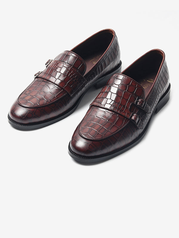 Classic Charm Pull-On Leather Loafers
