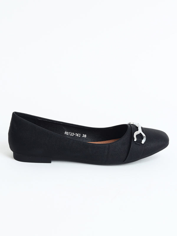 Delco Chic Pull-On Belly Flats