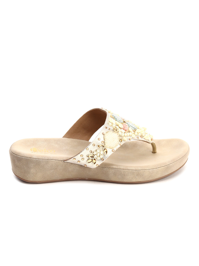 Elegant Platform Evening Chappals