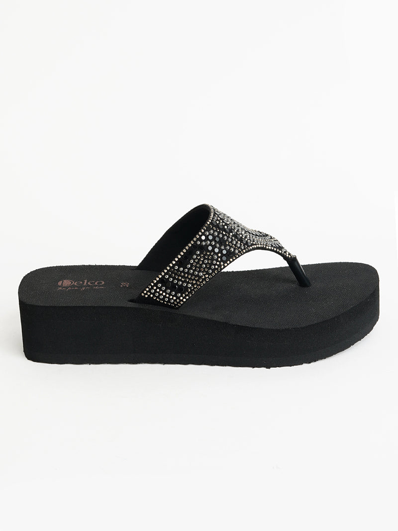 Delco Glam Rise Platform Chappal