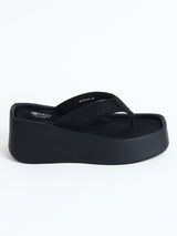 Delco Chic Platform Slip-On Chappals