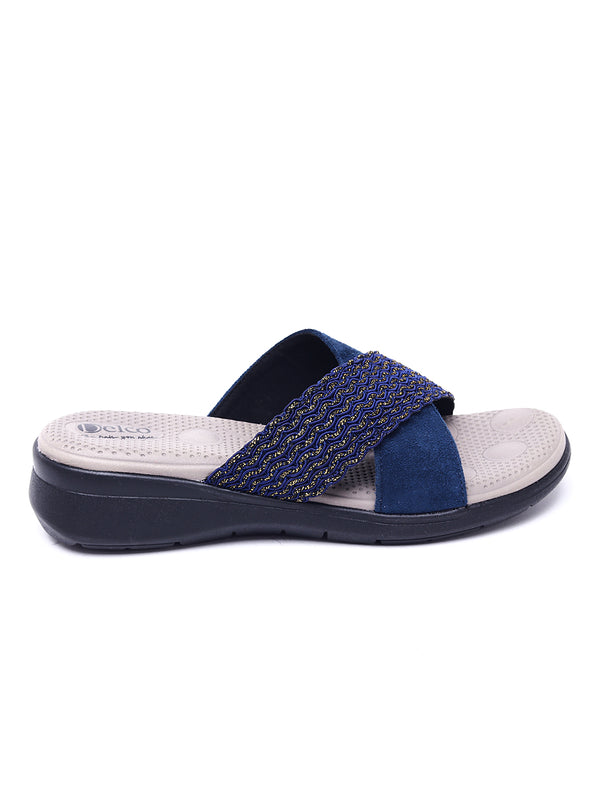 Delco Cross Suede Slip-Ons