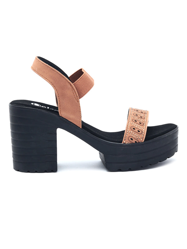 Women Fancy Evening Wear Block heel Sandal