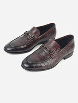 Delco Elegant Coffee Leather Moccasin