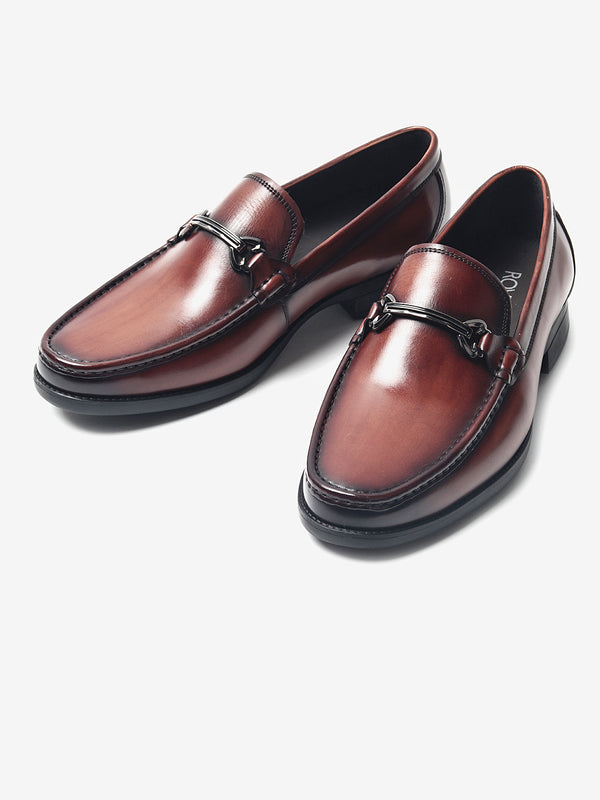 Regal Presence Pull-On Leather Moccasin Loafer