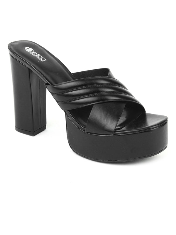 Delco Midnight Chic Mules