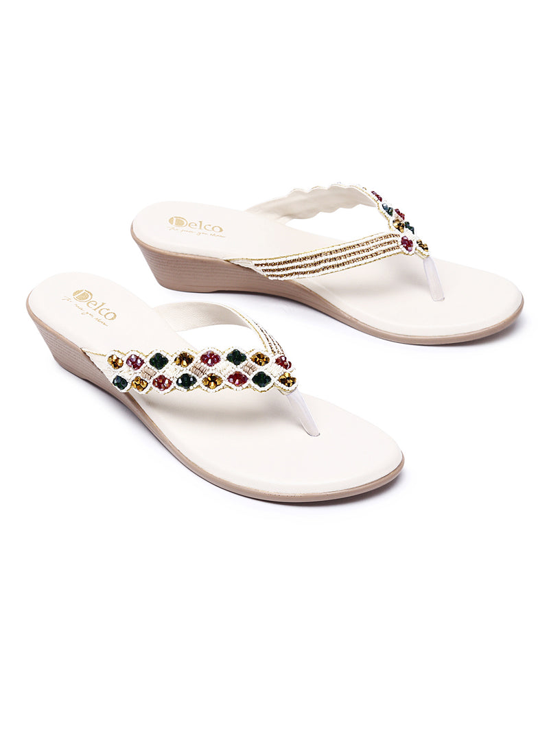 Chic Ease: Delco's Fancy Chappal