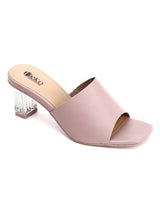 Muse of Style Block Heel Slip-Ons