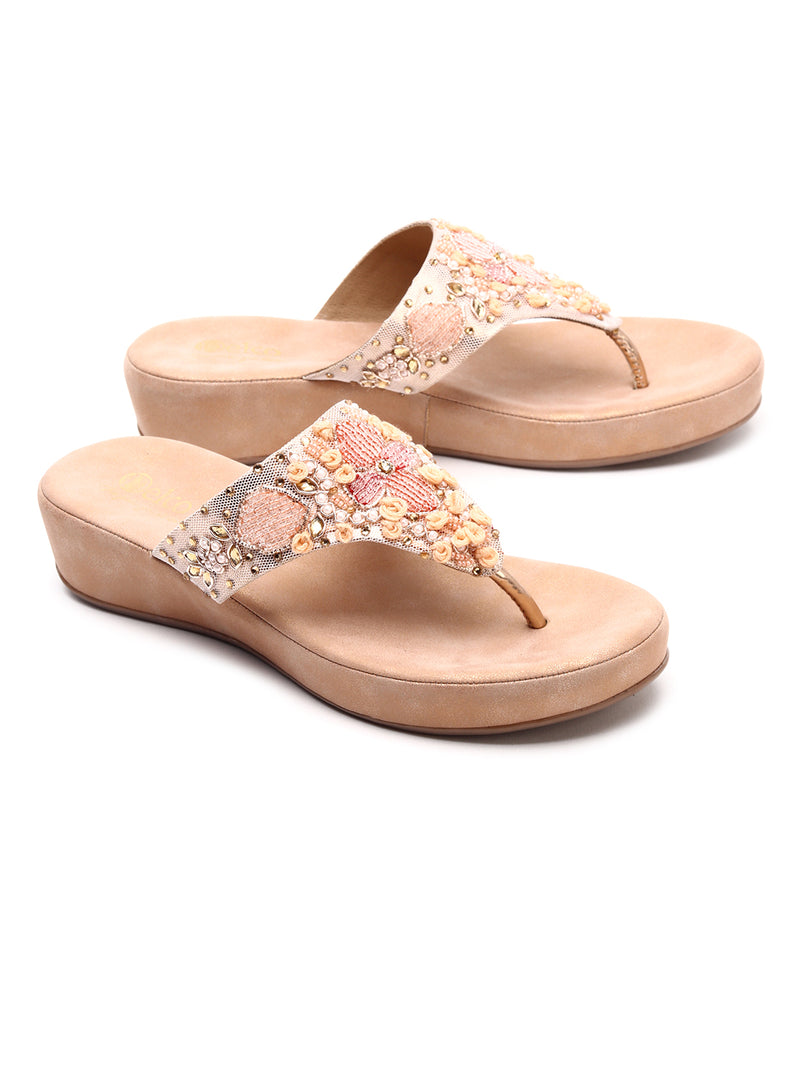 Elegant Platform Evening Chappals