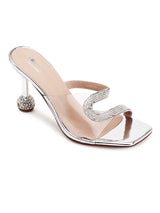 Delco Glam Luxe Pencil Heel Sandals