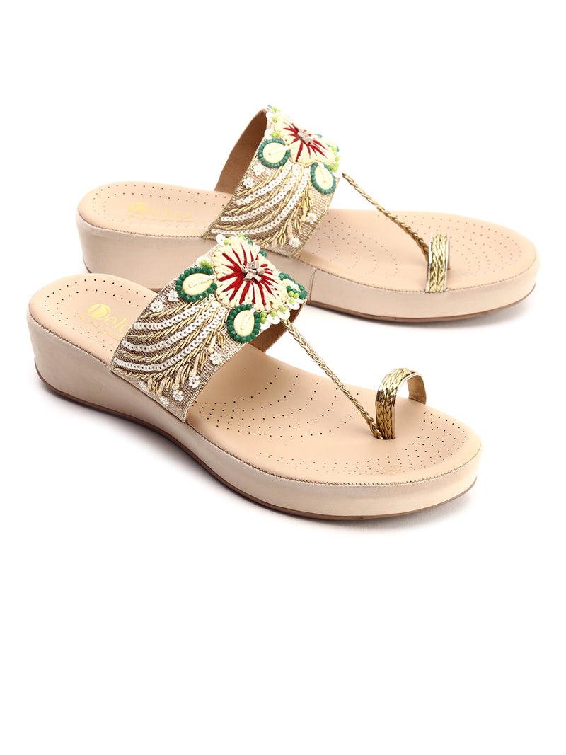 Stylish Platform Evening Chappals