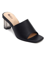 Muse of Style Block Heel Slip-Ons