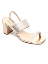 Delco Jewel Chic Block Heel Pumps