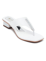 Delco Transparent Evening Wear Chappals