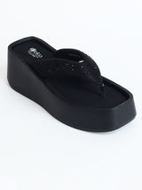 Delco Chic Platform Slip-On Chappals