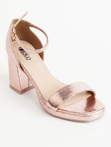 Delco Fancy Block Heel Sandals